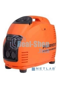 Электрогенератор бензиновый инверторный Patriot 2700i, 2.5 кВт, 60 дБ, 29 кг