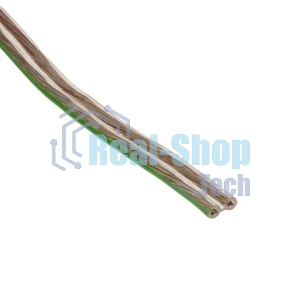 Акустический кабель Cablexpert CC-TC2x0,5-20M, прозрачный, 20 м, бухта