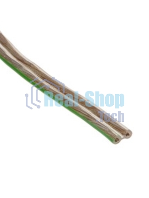Акустический кабель Cablexpert CC-TC2x0,5-20M, прозрачный, 20 м, бухта