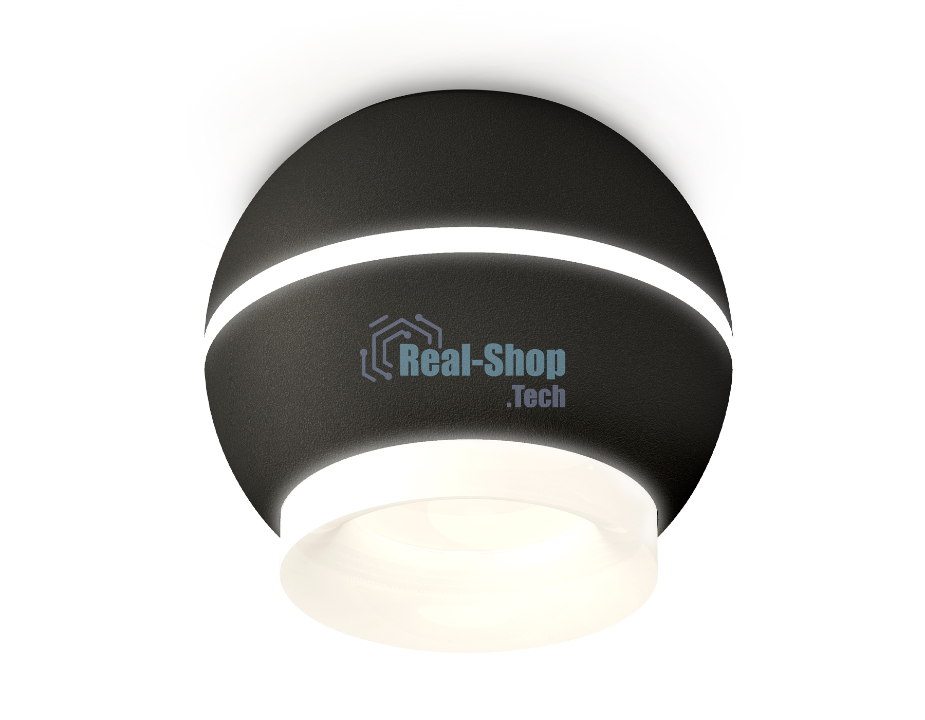 Светильник Ambrella Light XS1102041 SBK/FR черный песок/белый матовый MR16 GU5.3 LED 3W 4200K (C1102, N7165)
