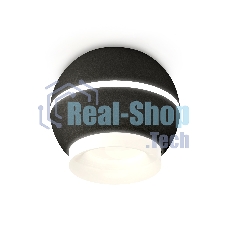 Светильник Ambrella Light XS1102041 SBK/FR черный песок/белый матовый MR16 GU5.3 LED 3W 4200K (C1102, N7165)