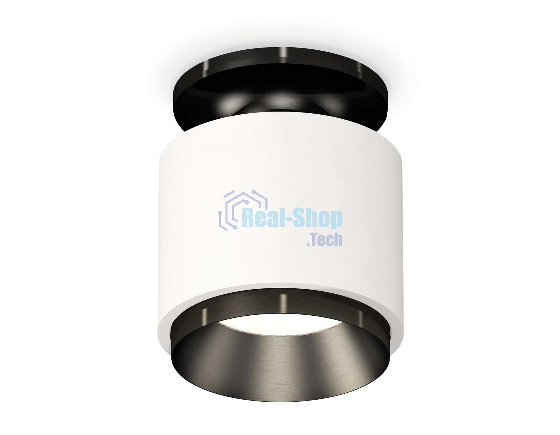 Светильник Ambrella Light XS7510060 SWH/PBK белый песок/черный полированный MR16 GU5.3 (N7926, C7510, N7031)