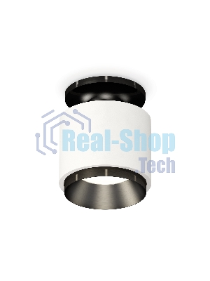 Светильник Ambrella Light XS7510060 SWH/PBK белый песок/черный полированный MR16 GU5.3 (N7926, C7510, N7031)
