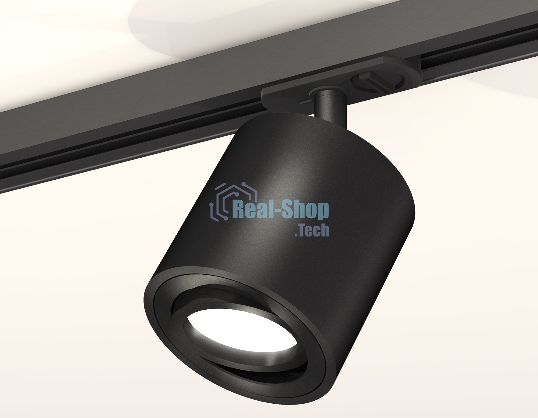 Светильник Ambrella light XT7532020 SBK/PBK черный песок/черный полированный MR16 GU5.3 (A2537, C7532, N7002)