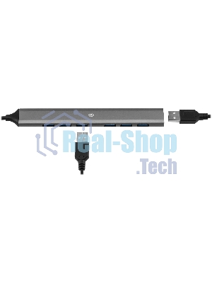 USB-концентратор Digma DHUB-7USB-AC-3.0, USB-C + USB-A, USB 3.0 7 портов, USB