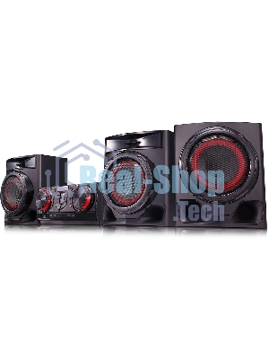 Минисистема LG XBoom CJ45 черный 720Вт FM USB BT