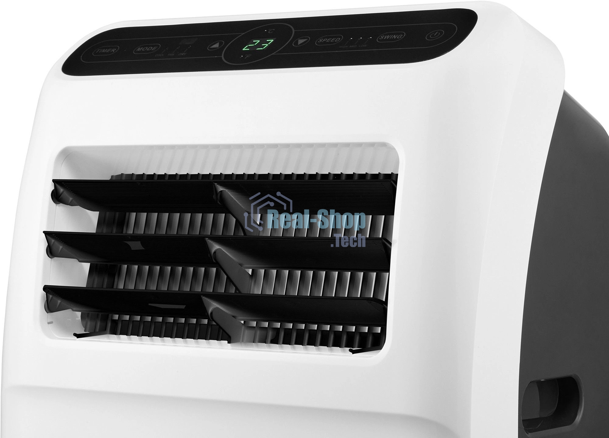 Кондиционер мобильный Ballu Aura BPAC-12 CP/N1_24Y 12000 BTU, 30 м², 52 дБ, охлаждение, осушение, белый