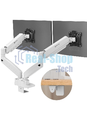 Кронштейн для мониторов Onkron G160 BW черный/белый 13