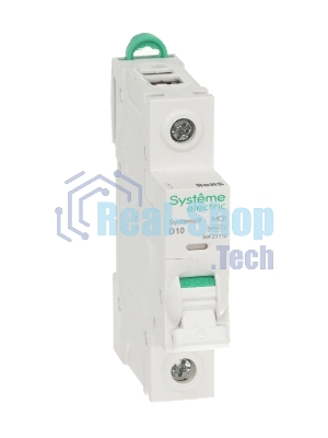 Systeme9 Выключатель автоматический (АВ) D 10A 1П 6kA 230В (кратно 1)
