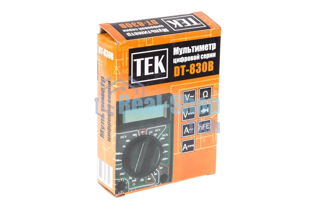 Мультиметр Ресанта M 830B (DT 830B) 3,5 разр ж/к дисплей, 20 режимов
