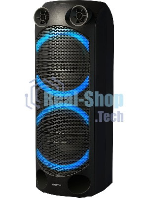 Минисистема Digma D-MC1720 черный 500Вт FM USB BT micro SD