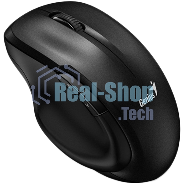 Мышь беспроводная Genius Ergo 8200S черный, 1200 dpi, радиоканал, USB, кнопки - 5