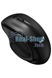 Мышь беспроводная Genius Ergo 8200S черный, 1200 dpi, радиоканал, USB, кнопки - 5