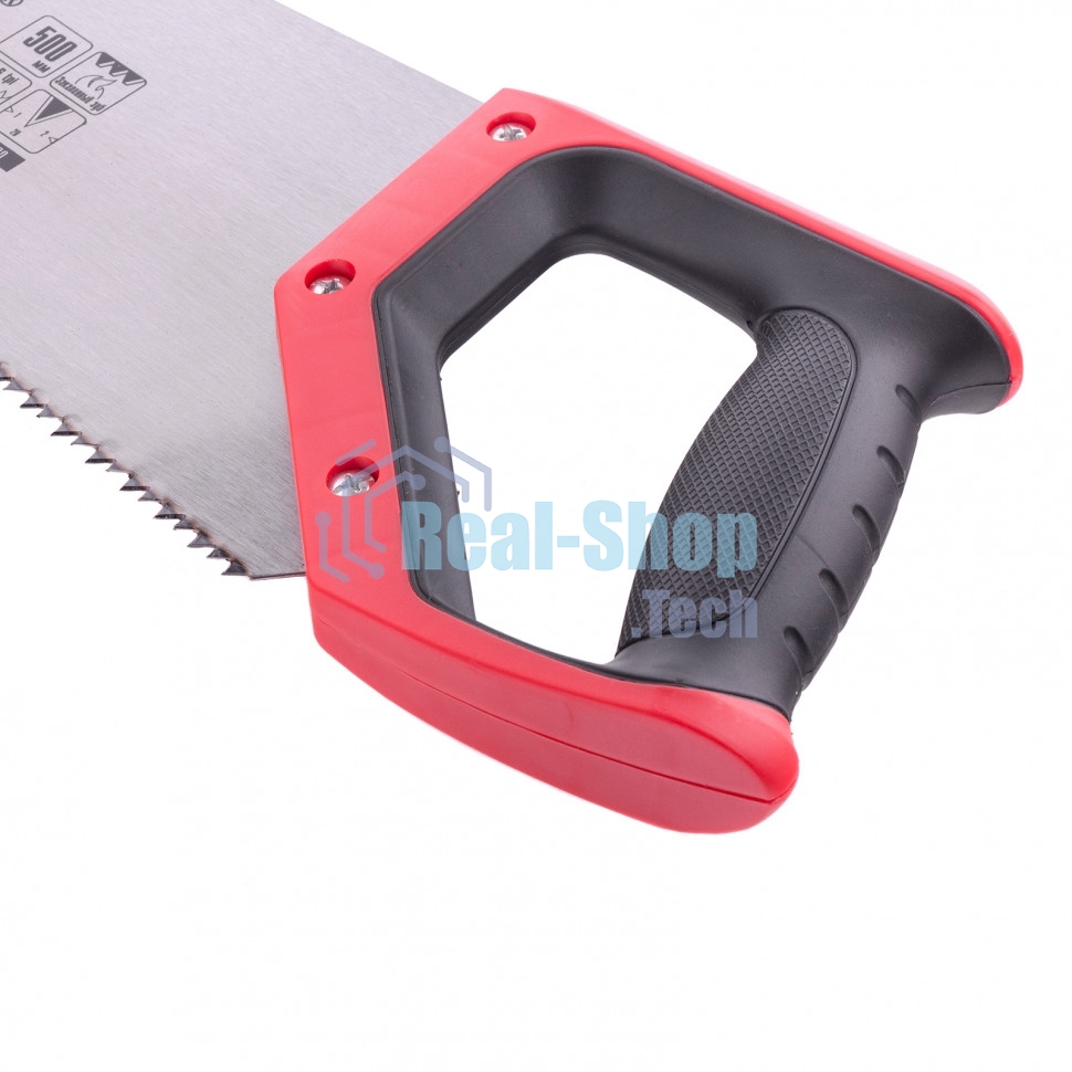 Ножовка Matrix по дереву,500 мм,волновая вырубка,3-4 TPI,зуб 2D,каленый зуб,двухкомп.руко-ка MASTER