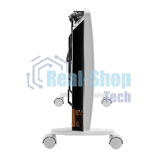 Конвектор электрический гибридный Denzel HybridX-2000 белый, 2000 Вт, 30 м2, термостат, дисплей