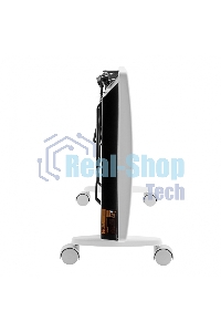 Конвектор гибридный Denzel HybridX-2000 белый, 2000 Вт, 30 м2, термостат, дисплей