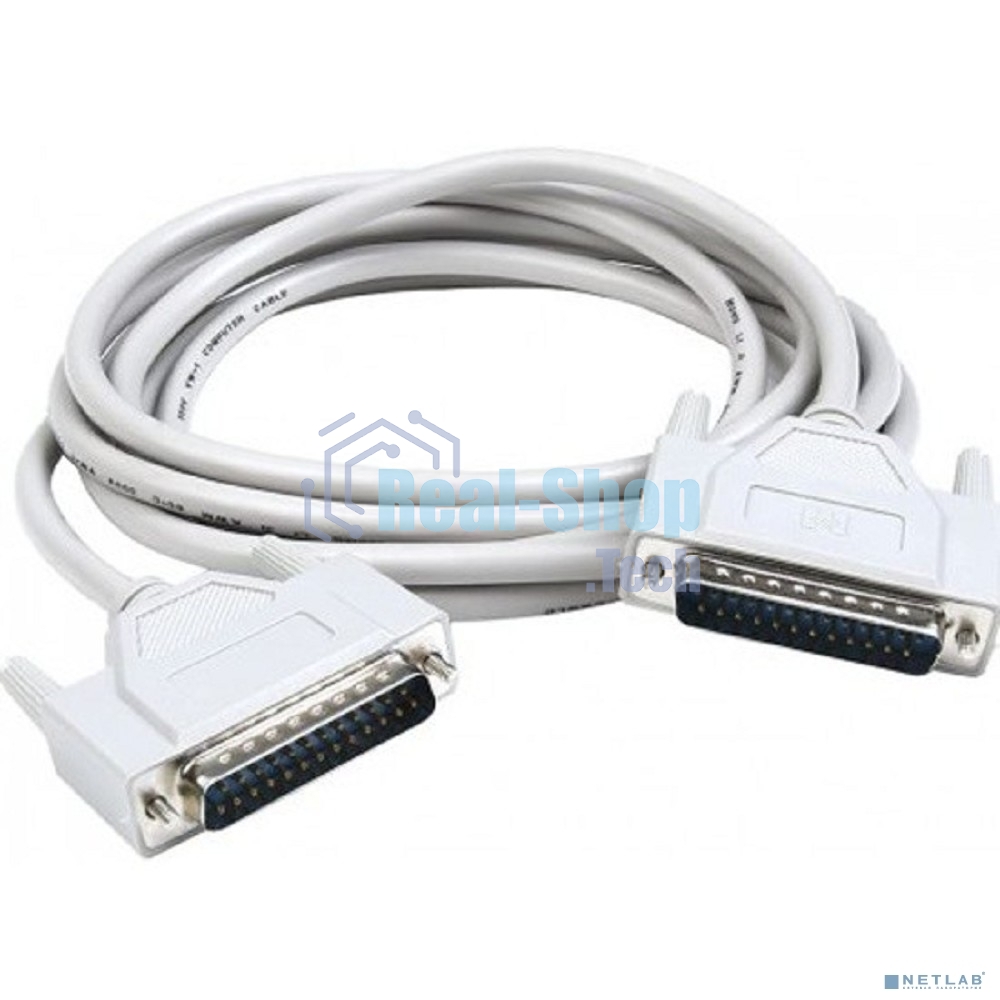 Кабель KS-is KS-502B-1.8 LPT DB25 M на LPT DB25 M, 1.8м