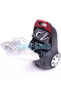 Пылесос Sharp ECJB19RS серебристый, 350/1900 Вт, уборка сухая, пылесборник мешок 2.3 л