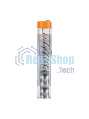 Припой Sparta Sn40Pb60, D 1 мм, в пластмассовой тубе