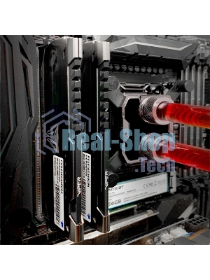 Оперативная память Patriot Viper Steel, DDR4, 16GB (2x8 GB), 3600 MHz, CL18, DIMM, радиатор, черный