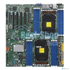 Материнская плата Supermicro MBD-X13DEI-B 2xLGA-4677, Intel Xeon SP gen 4, Intel C741, 16x DDR5 4800/4400/4000 MHz. 2x1Gbe Base-T BCM5720+1xMgmt LAN, 10xSATA3, 2xSATA-DOM, 6xUSB3, 4xPCI-Ex16+2xPCI-E x8+3xMCIO x8, 2xM.