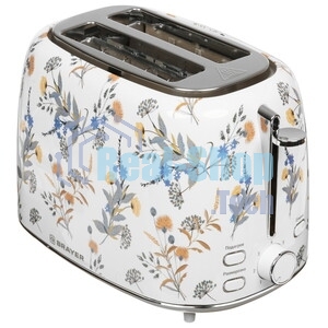 Тостер BRAYER BR2103 белый, 1080 Вт, 2 слота