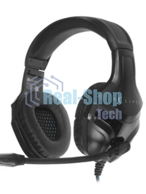Гарнитура Oklick HS-L370G чёрный, проводная, 3.5 мм