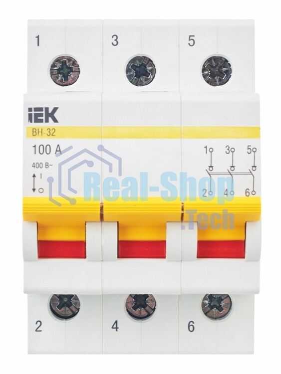 Выключатель нагрузки ВН-32 100А/3П IEK MNV10-3-100