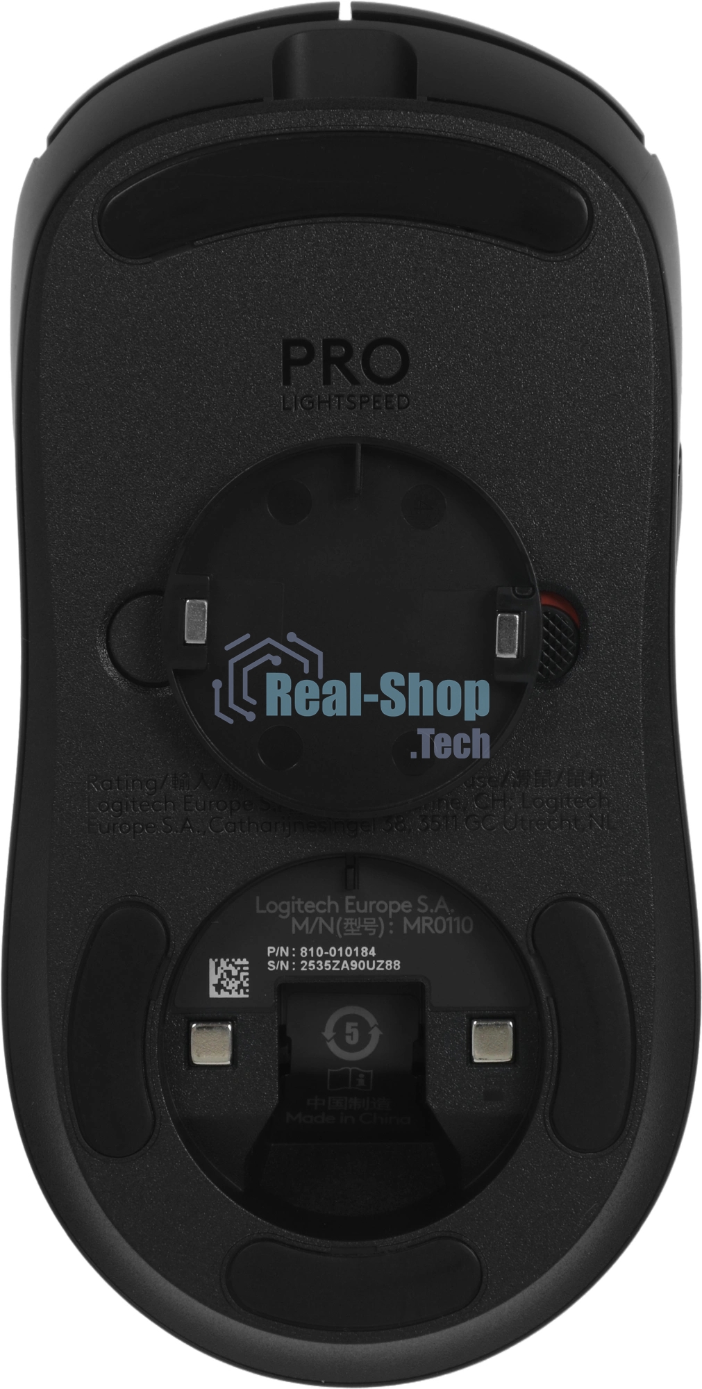 Мышь беспроводная Logitech G PRO 2 LIGHTSPEED черный, 32000 dpi, радиоканал, USB, кнопки - 8