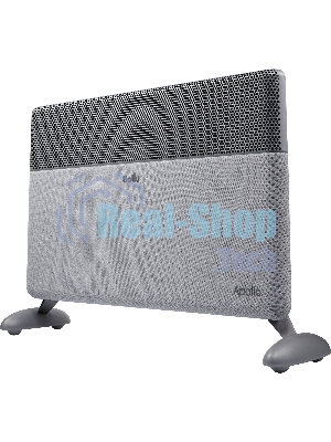 Конвектор электрический Ballu Apollo digital INVERTER Moon Gray BEC/ATI-2001 серый, 2000 Вт, 25 м2, термостат, дисплей, WiFi