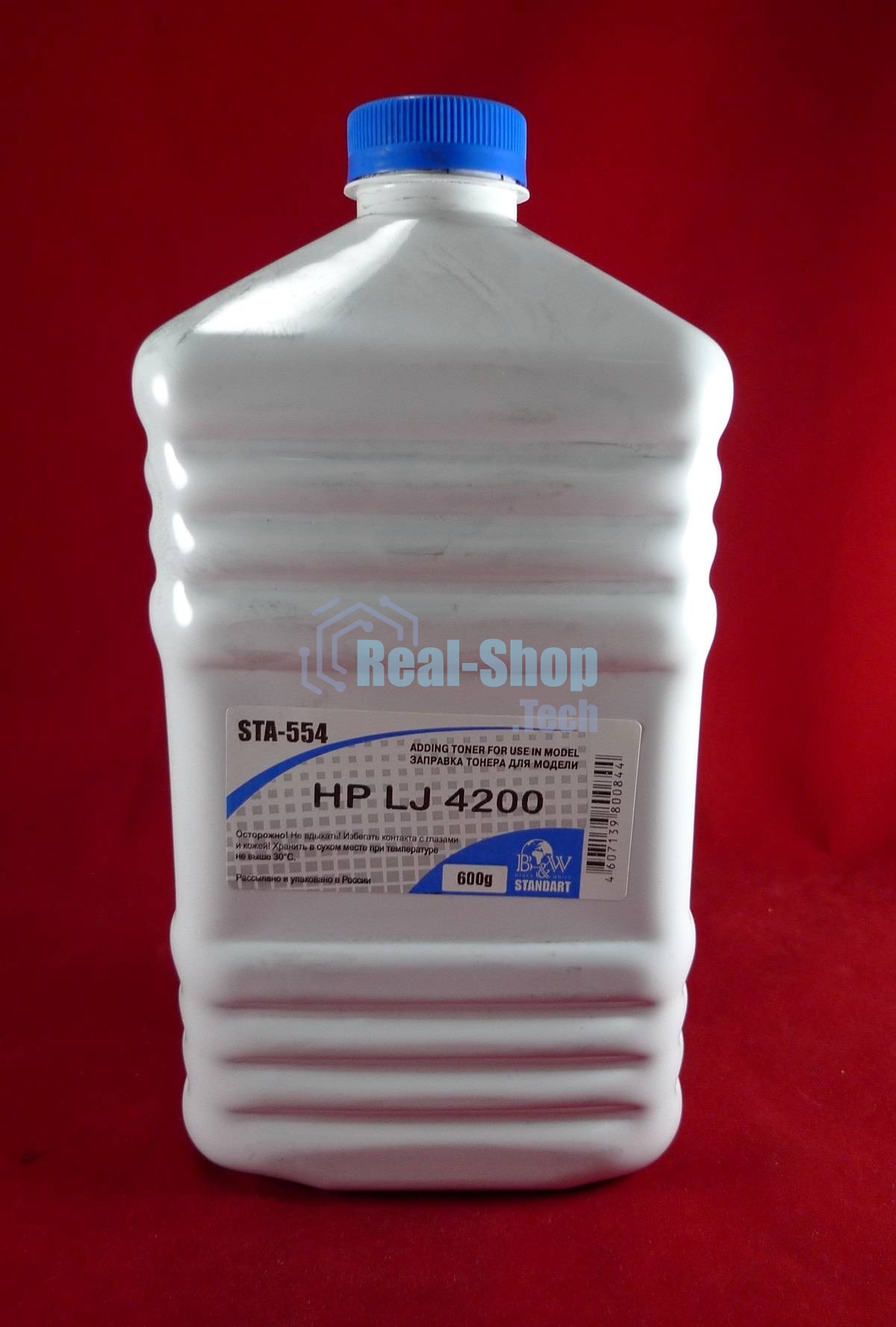 Тонер HP LJ 4200/5200 (флакон 600 г) B&W Standart фас России