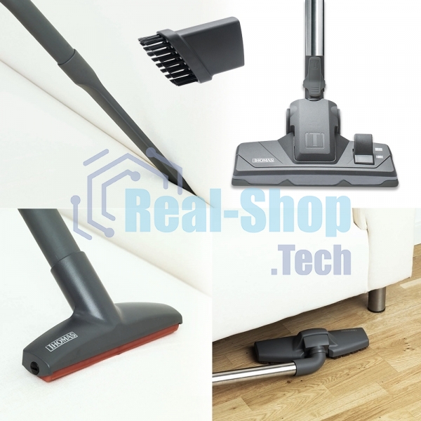 Пылесос Thomas DryBOX+AquaBOX Parkett белый/синий, 325/1700Вт, уборка сухая, пылесборник контейнер 2.6 л