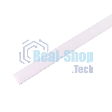 Термоусаживаемая трубка Rexant 9,0/4,5 мм, белая, упаковка 50 шт. по 1 м