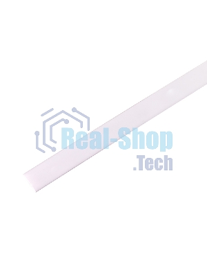 Термоусаживаемая трубка Rexant 9,0/4,5 мм, белая, упаковка 50 шт. по 1 м