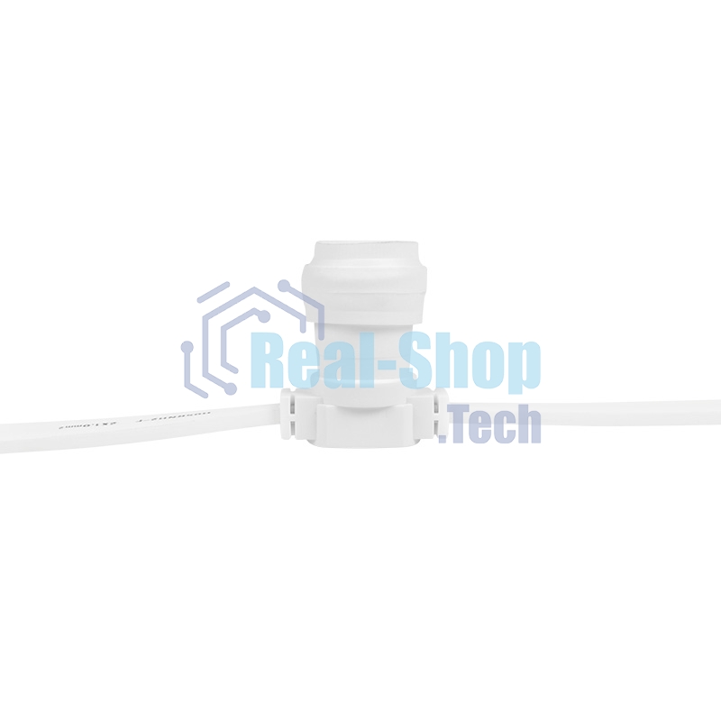 Гирлянда Neon-night Belt-Light 2 жилы шаг 15 см патроны e27 влагостойкая IP65 белый провод