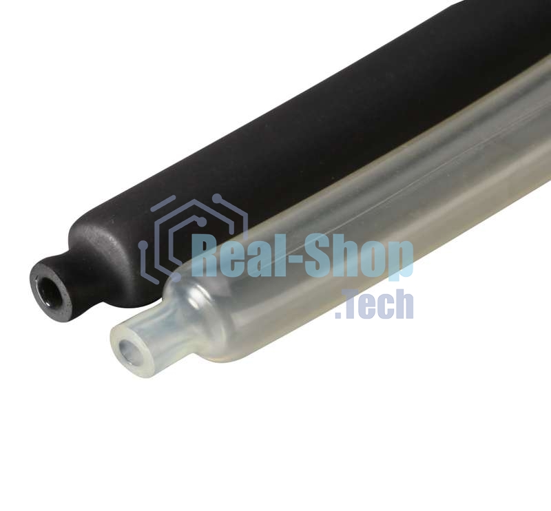 Трубка термоусадочная клеевая ТТК-(3:1)-9/3 черный 1м КВТ 59696