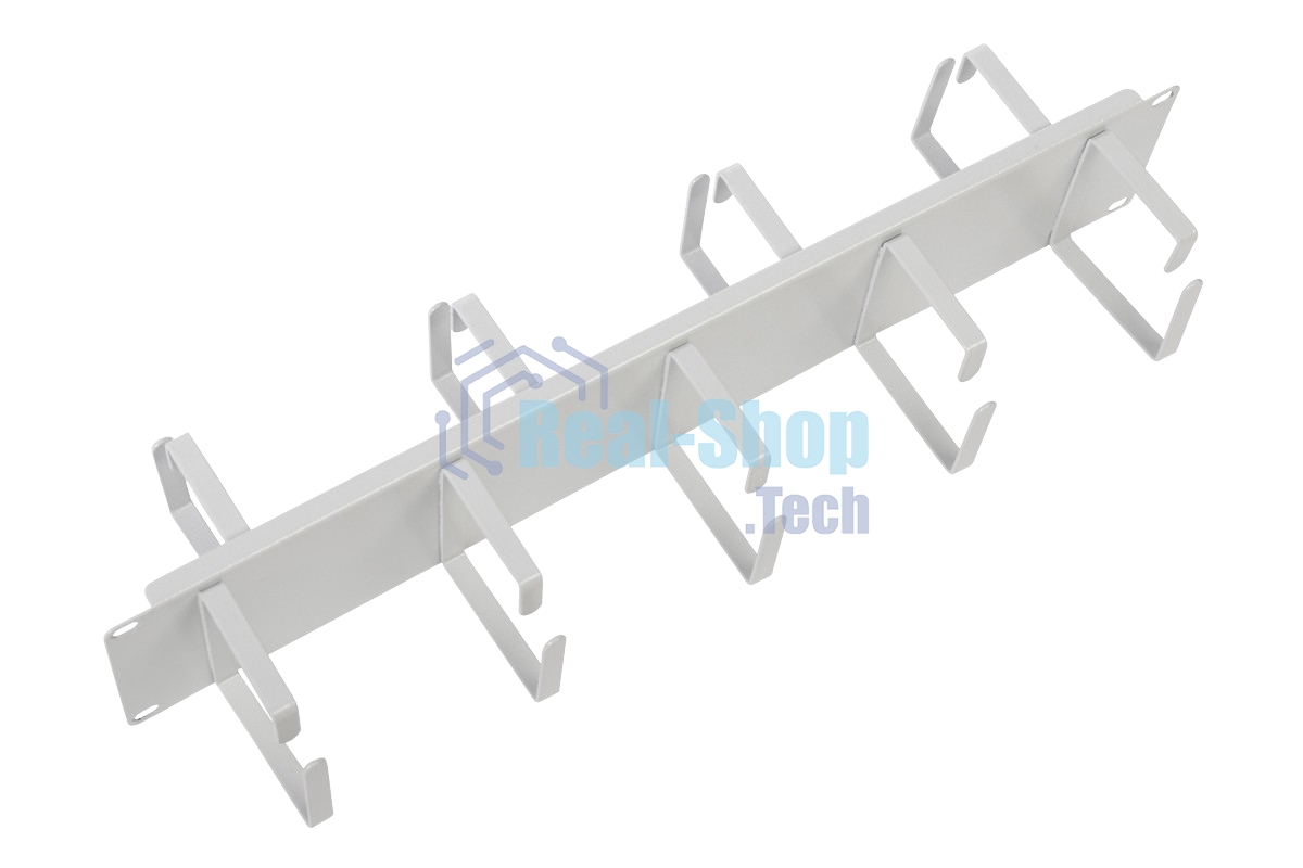 Органайзер кабельный горизонтальный двусторонний 19