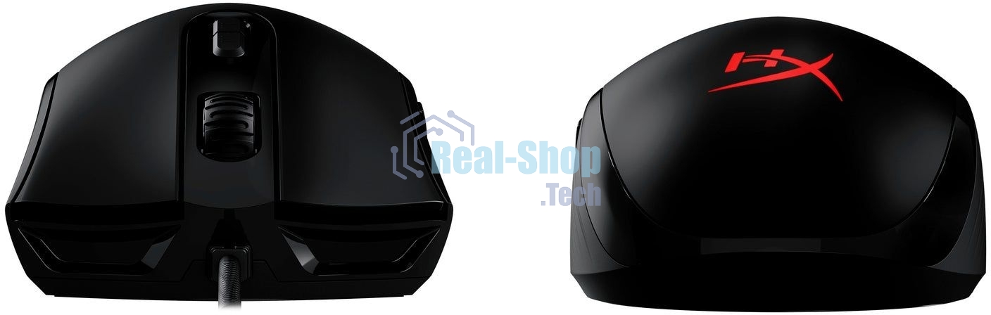 Мышь проводная HyperX Pulsfire Core черный, 6200 dpi, USB, кнопки - 7