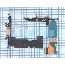 Шлейф разъема питания для iPhone 8 Plus золотой