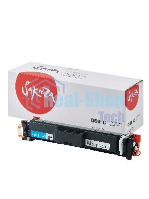 Картридж Sakura 069C ECO (5093C002) для Canon I-Sensys LBP673Cdw/MF750C/MF725, голубой, 1900 к. ECO (чип без счетчика копий)