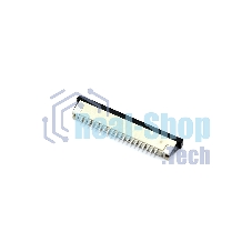 Разъем FPC Half Coverage Top Contact 1.0K-BS-20PWB 20 pin высота 2мм шаг 1мм