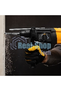 Перфоратор электрический Denzel RHH-800-26, SDS-plus, 800 Вт, 3 Дж, 3 плюс 1 реж.