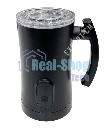 Вспениватель молока, капучинатор электрический, черный