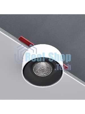 25095/LED / светильник встраиваемый светодиодный / белый/черный