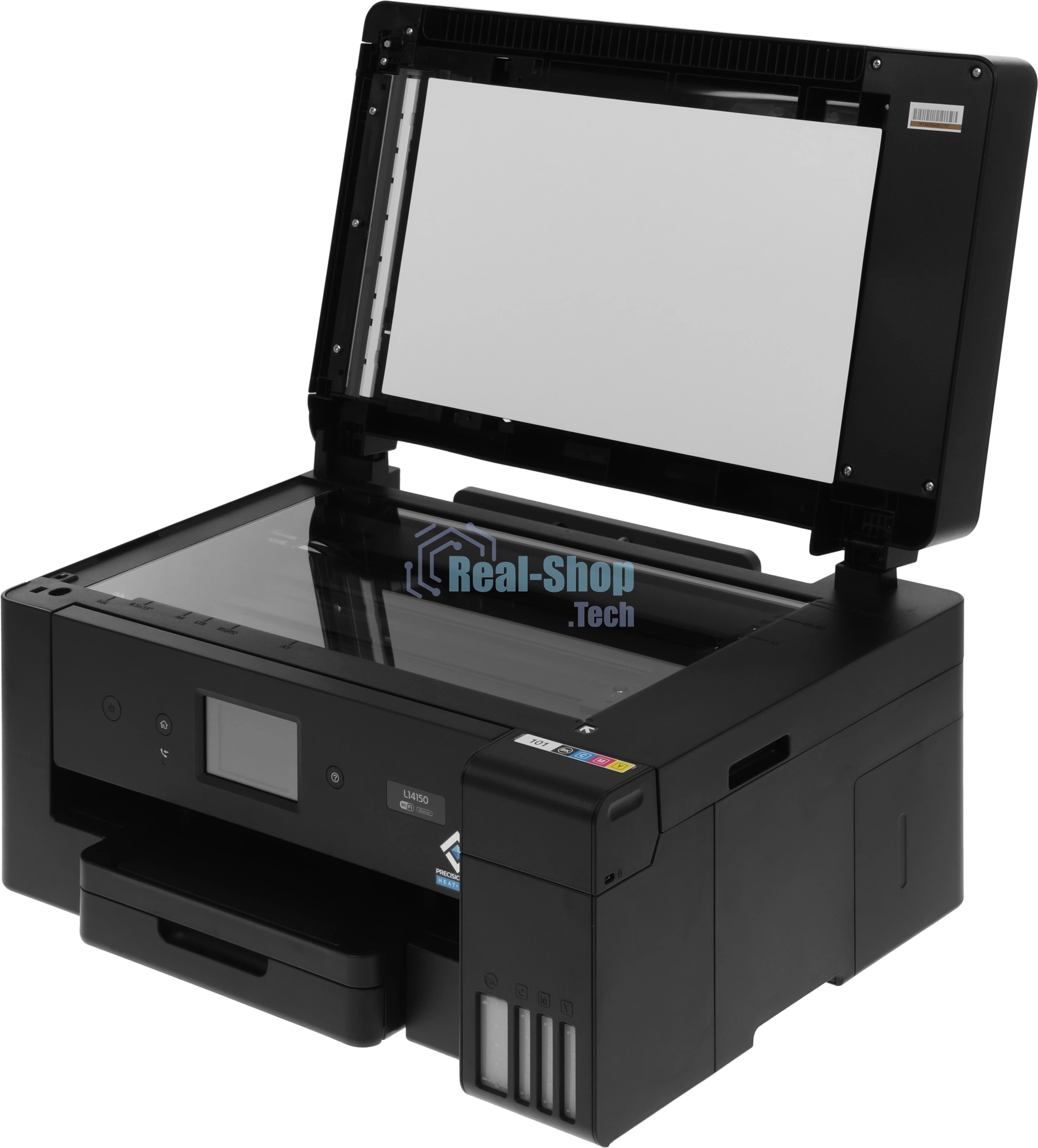 МФУ струйное Epson L14150, (C11CH96404/C11CH96505/C11CH96403/C11CH96502/C11CH96507), A3, цветной, печ. 38 стр/мин (ч/б) 24 стр/мин (цв.), 1200 x 4800 dpi (печать) 1200x2400dpi (скан.), USB, RJ-45, Wi-Fi