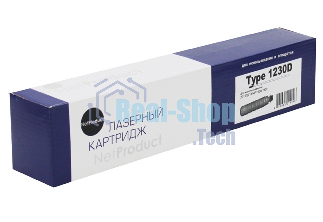 Тонер NetProduct Type 1230D для Ricoh Aficio 2015/2018/MP1500/1900 (NetProduct) NEW, 9K, 260г, туба
