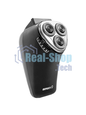 Электробритва Бердск 9 черный/стальной