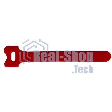 Хомут-липучка 125 мм, 20 шт., красный