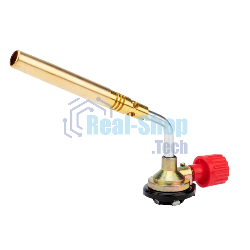 Газовая горелка-насадка Rexant GT-18 (механическая с регулятором) паяльного типа