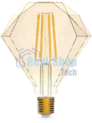 Лампа светодиодная филаментная Gauss Smart Home DIM E27 Diamond Golden 7 Вт 1/40